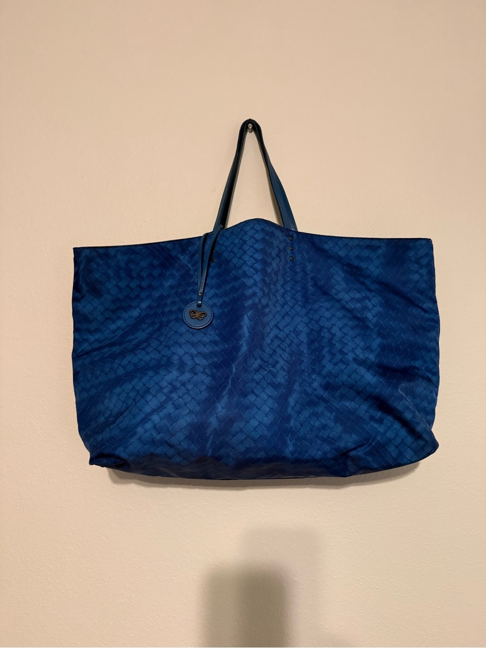 Bottega Veneta Printed Nylon Butterfly Tote
